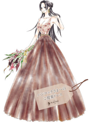 one piece vestido de noiva pracole boa hancock 2