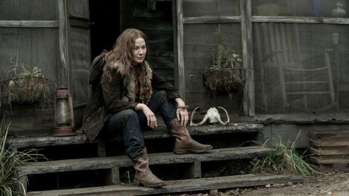 Lynn Collins (Leah), no 18º episódio da 10ª temporada de The Walking Dead.