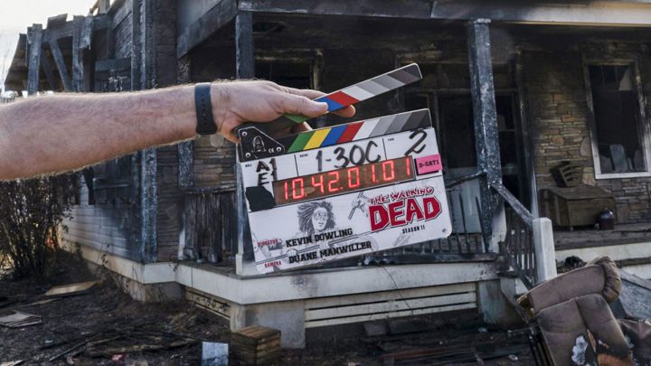 Primeira imagem dos bastidores da 11ª temporada de the walking dead.