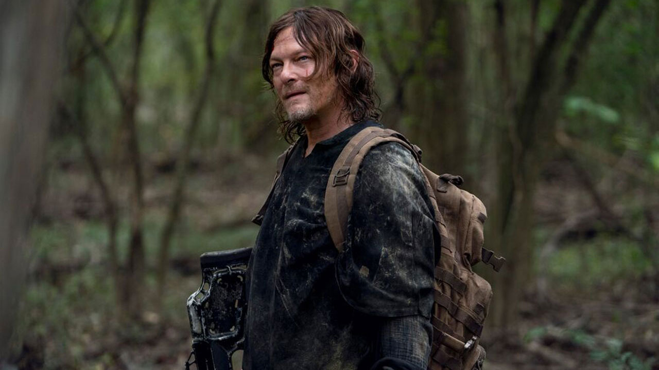 Daryl Dixon no 17º episódio da 10ª temporada de The Walking Dead (S10E17 - "Home Sweet Home").