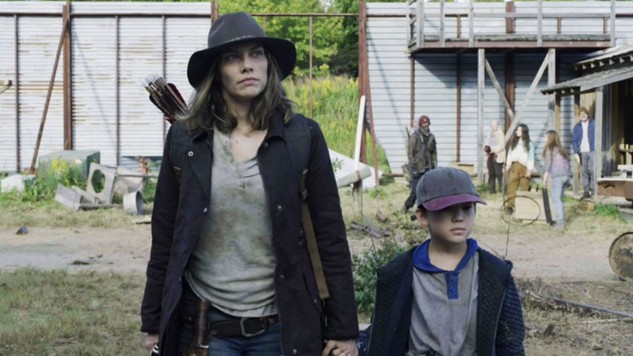 Maggie e Hershel em Alexandria no 17º episódio da 10ª temporada de The Walking Dead (S10E17 - "Home Sweet Home").