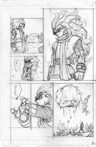 Dragon ball super | storyboard do capítulo 70 do mangá - página 10.