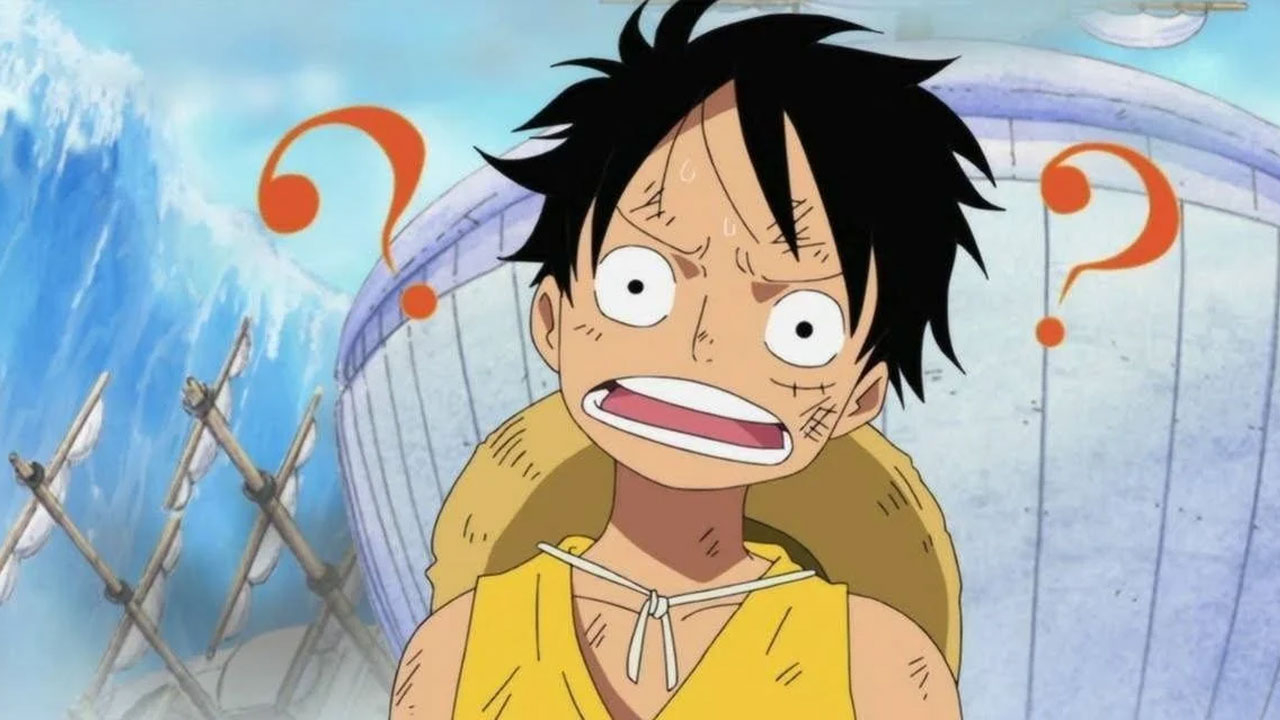 One Piece | Luffy confuso durante a guerra em Marineford.