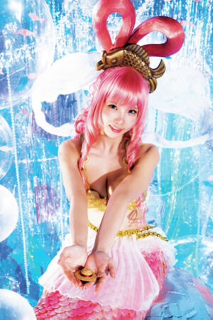 one piece weekly playboy japao cosplay 02 shirahoshi