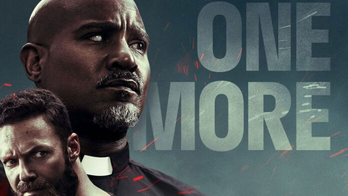 Gabriel e Aaron em pôster do 19º episódio da 10ª temporada de The Walking Dead (S10E19 - 