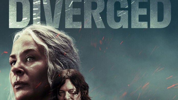 Carol e Daryl em pôster do 21º episódio da 10ª temporada de The Walking Dead (S10E21 - 
