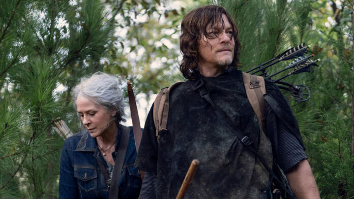 Carol e Daryl no 18º episódio da 10ª temporada de The Walking Dead (S10E18 - 