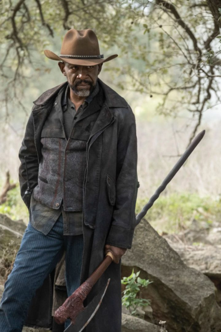 Morgan jones no 8º episódio da 6ª temporada de fear the walking dead (s06e08 - "the door").