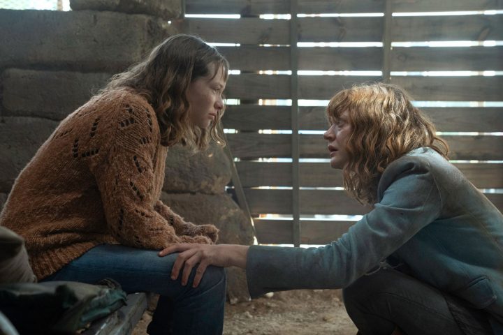 Dakota e virginia no 9º episódio da 6ª temporada de fear the walking dead (s06e09 - "things left to do").