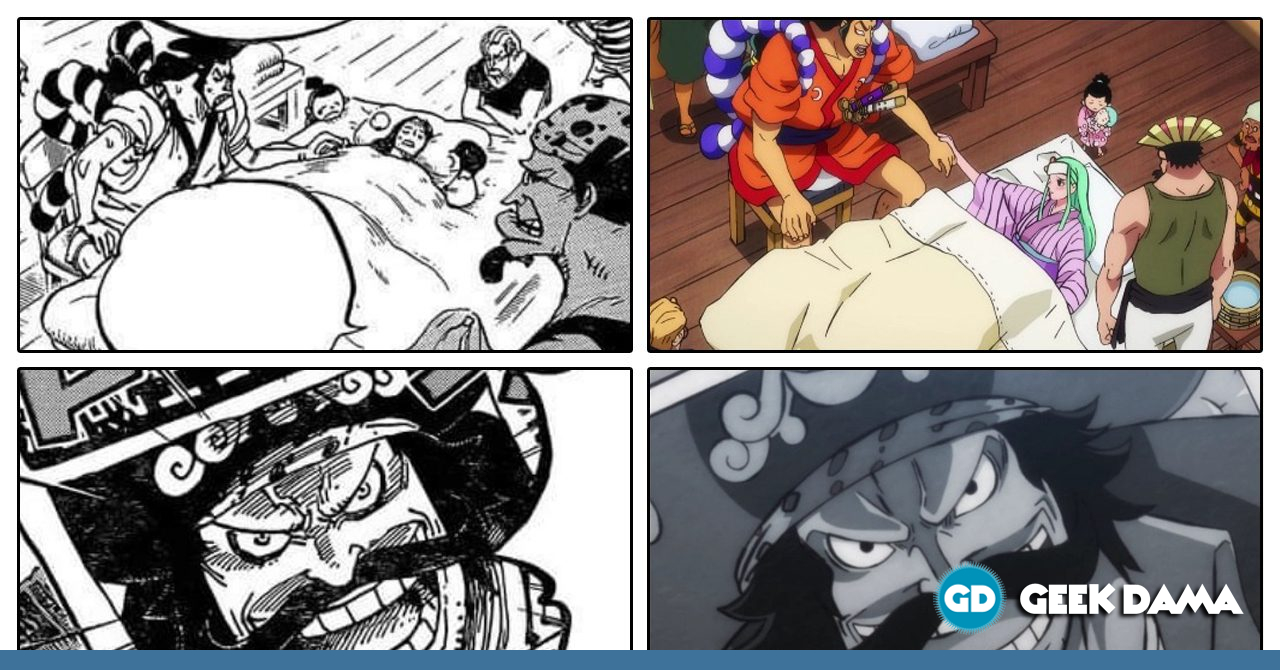 One Piece Comparacao Anime X Manga Do Episodio 968