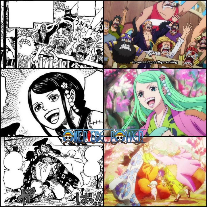 One piece comparacao anime manga episodio 969 capitulo 968 05