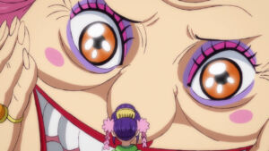 Big Mom e Tama no episódio 933 do anime de One Piece.
