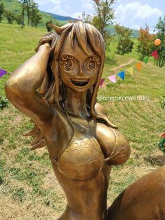 One piece estatua de bronze nami 1