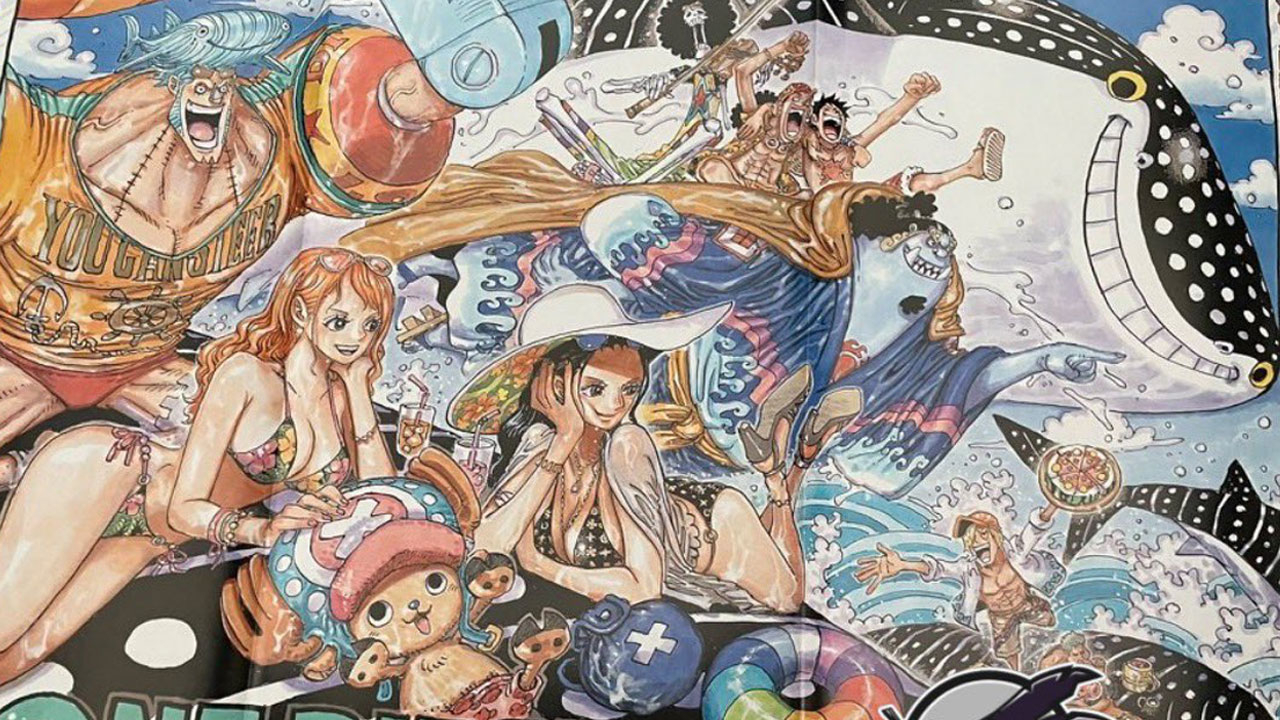 One Piece | Color spread do capítulo 1019 do mangá.
