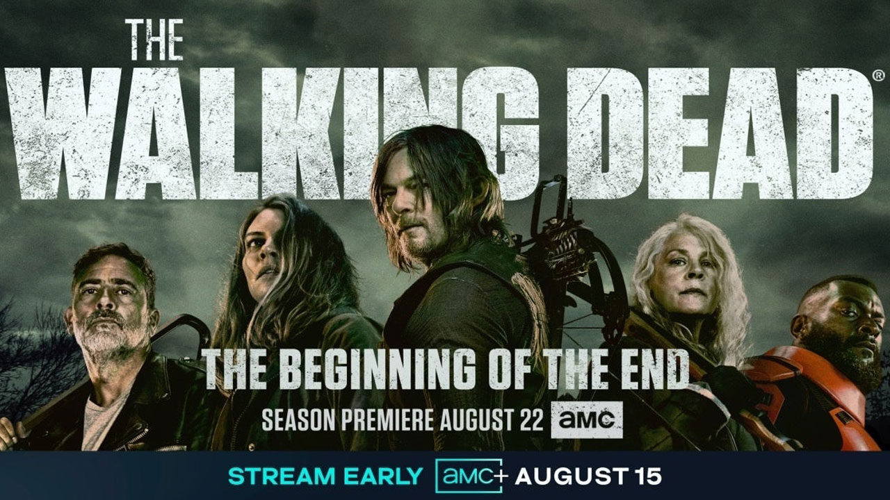 The Walking Dead | Negan, Maggie, Daryl, Carol e Mercer em pôster da 11ª temporada.