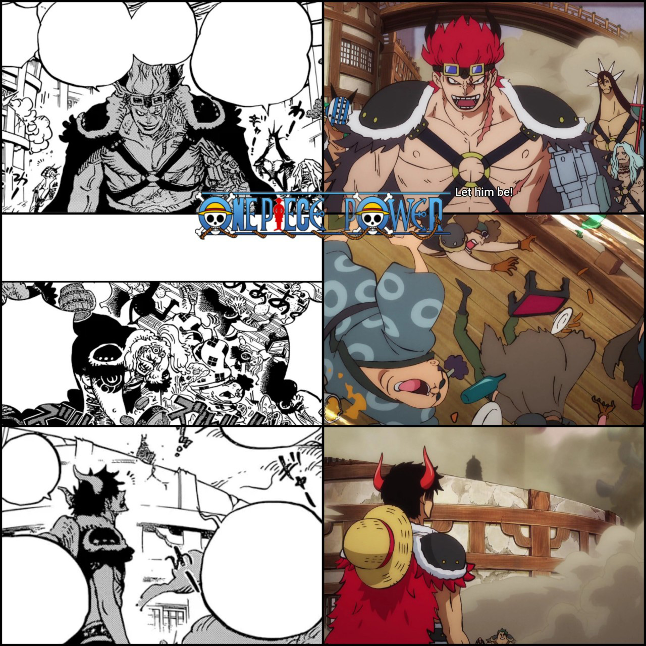 One Piece | Comparação Anime x Mangá do episódio 985
