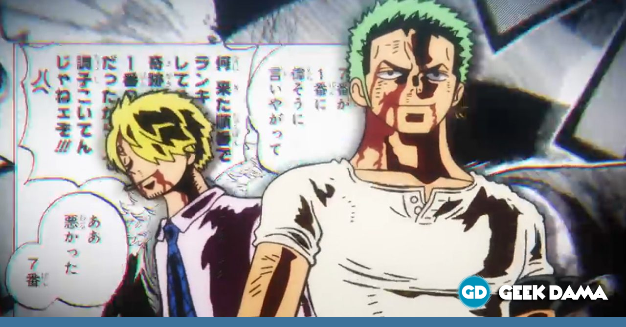 One Piece Zoro E Sanji Lutam Juntos Em Reanimacao Em Comemoracao Ao 100º Volume Do Manga Assista