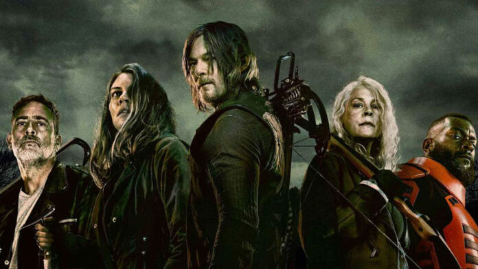 The Walking Dead | Negan, Maggie, Daryl, Carol e Mercer em pôster da 11ª temporada.