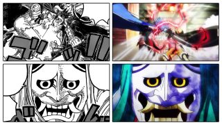 One Piece  Comparação Anime x Mangá do episódio 991