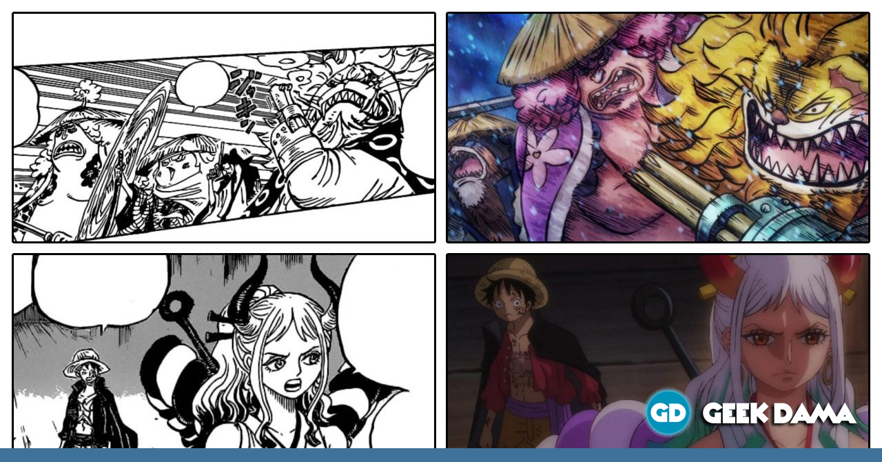 One Piece Comparacao Anime X Manga Do Episodio 993