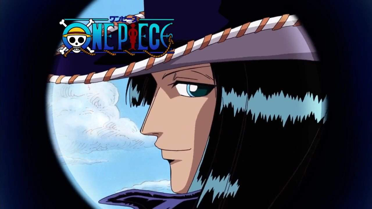Vinheta de Nico Robin no anime de One Piece.