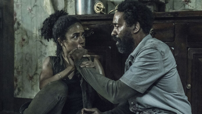 Connie e Virgil no 6º episódio da 11ª temporada de The Walking Dead (S11E06 - 