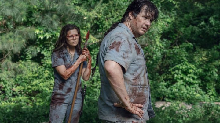 Fake stephanie e eugene no 7º episódio da 11ª temporada de the walking dead (s11e07 - "promises broken").