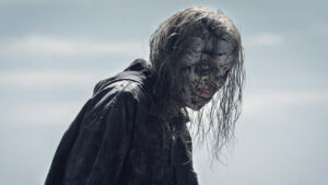 Maggie no 7º episódio da 11ª temporada de The Walking Dead (S11E07 - 