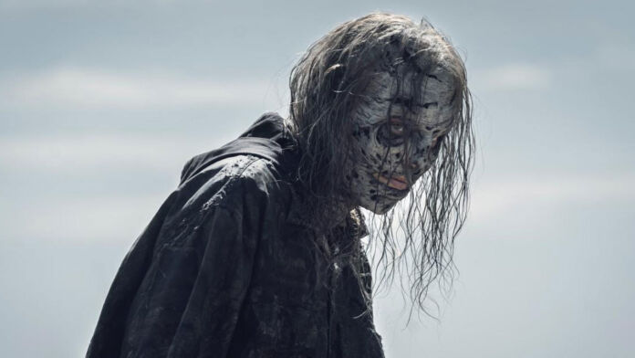 Maggie no 7º episódio da 11ª temporada de The Walking Dead (S11E07 - 
