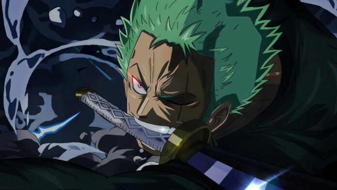 Roronoa Zoro em One Piece.