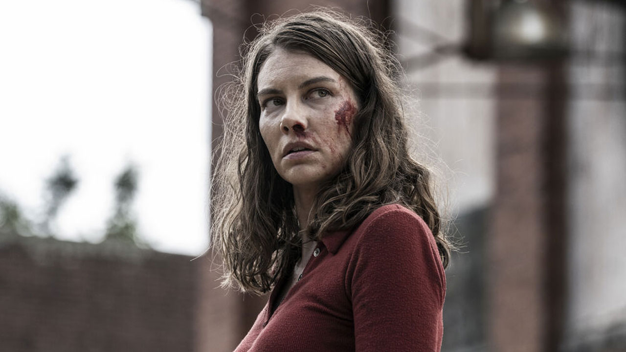 Maggie no 9º episódio da 11ª temporada de The Walking Dead (S11E09 - "No Other Way")