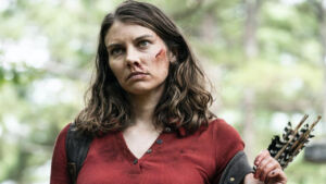 Maggie no 9º episódio da 11ª temporada de The Walking Dead (S11E09 - 