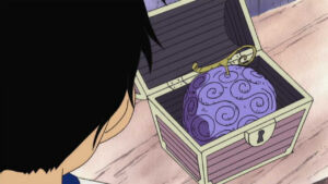 One Piece | Luffy encontra a Gomu Gomu no mi no episódio 1 do anime.