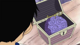 One piece | luffy encontra a gomu gomu no mi no episódio 1 do anime.