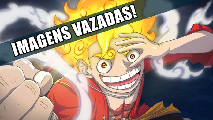 One Piece | Fanart do Luffy usando o Gear 5, autor desconhecido.