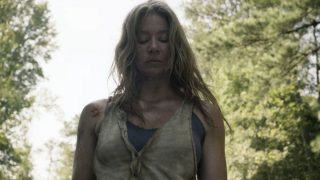 Leah no 14º episódio da 11ª temporada de The Walking Dead (S11E14 - "The Rotten Core").