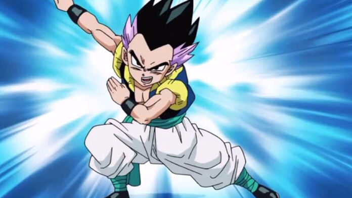 Gotenks em Dragon Ball Z.
