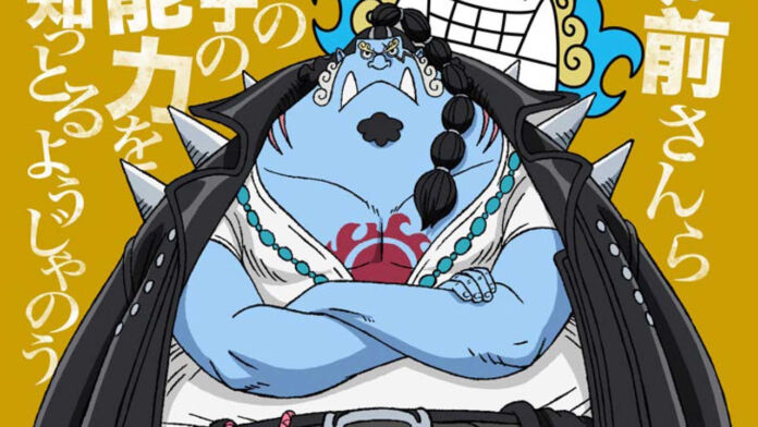 Figurino de Jinbe no filme One Piece: RED.