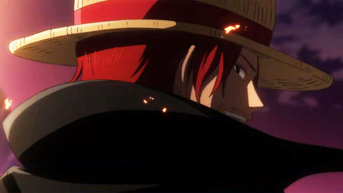 Shanks em One Piece Film: Red.
