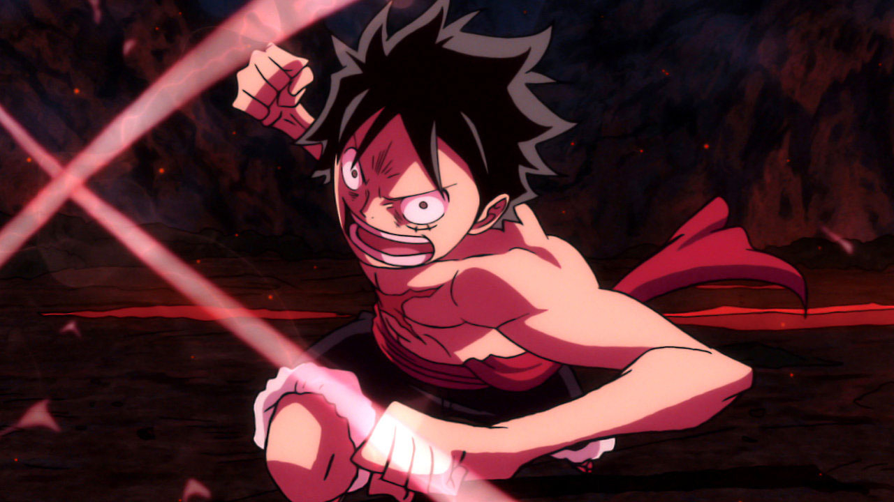 Luffy em One Piece Film Z.