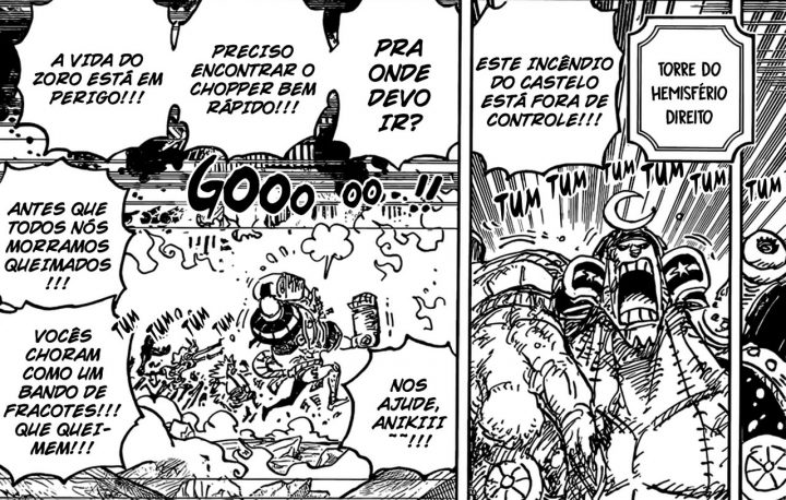 One Piece Capítulo 1038 - A MORTE VEIO SAUDAR ZORO O REI DO