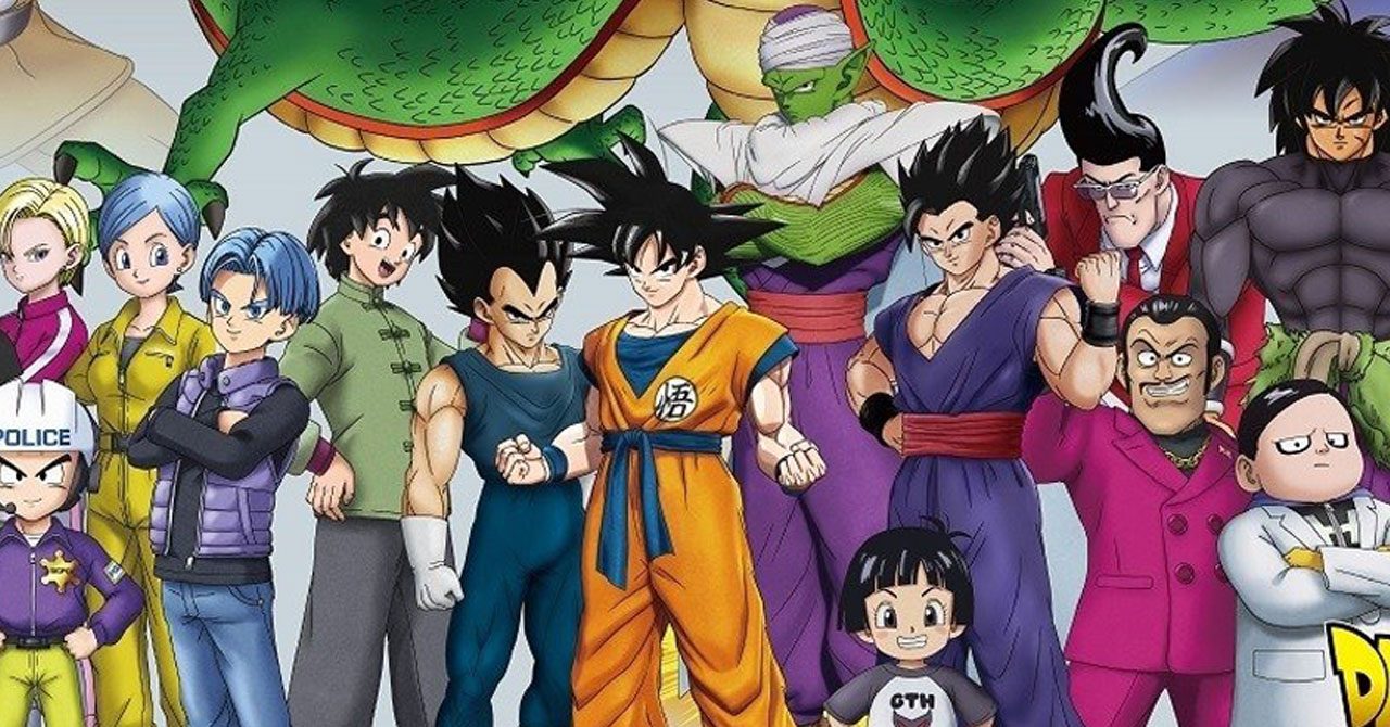 Dragon Ball Super Super Hero Pôster Mostra Todos Os Personagens Que