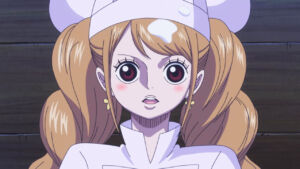 One Piece | Pudding no episódio 866 do anime.