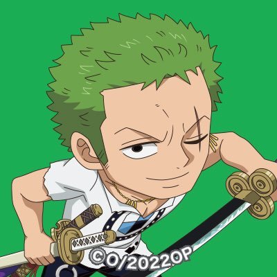 One piece film red chibi icon 02 zoro