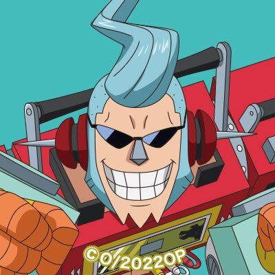 One piece film red chibi icon 08 franky