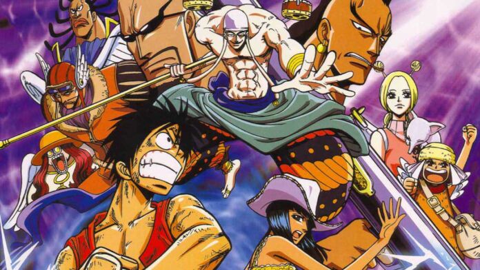 One Piece - Pôster do arco de Skypiea.