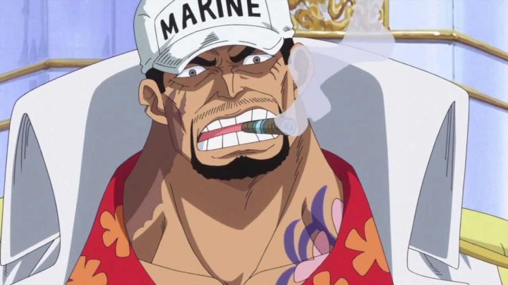 One piece anime akainu postcover