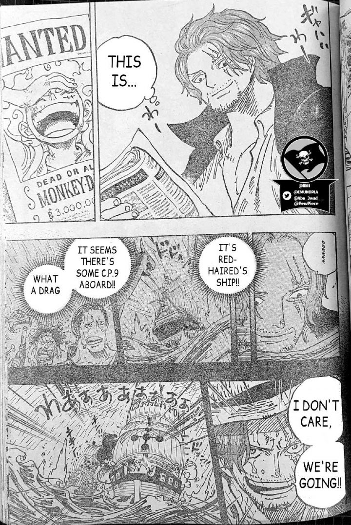 One piece manga 1054 spoilers 02 shanks flashback