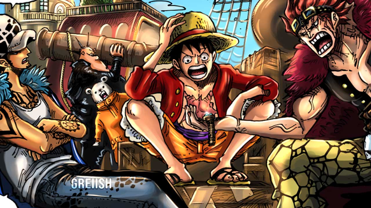 One Piece  Quando saem os spoilers do mangá 1074?