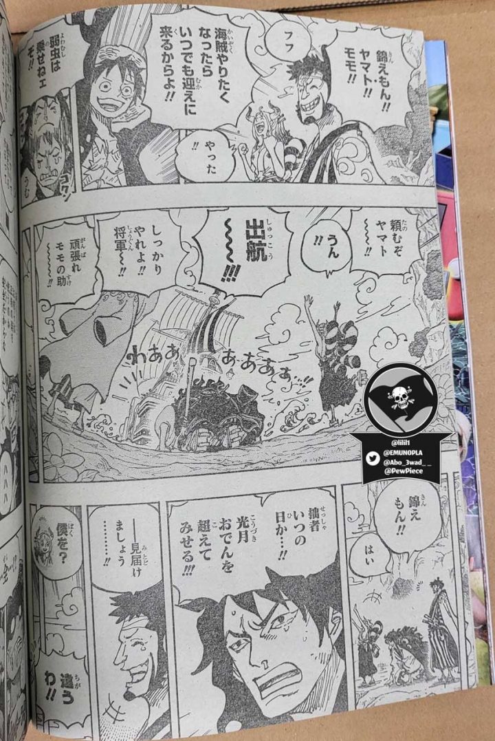 One Piece  Quando saem os spoilers do mangá 1057?